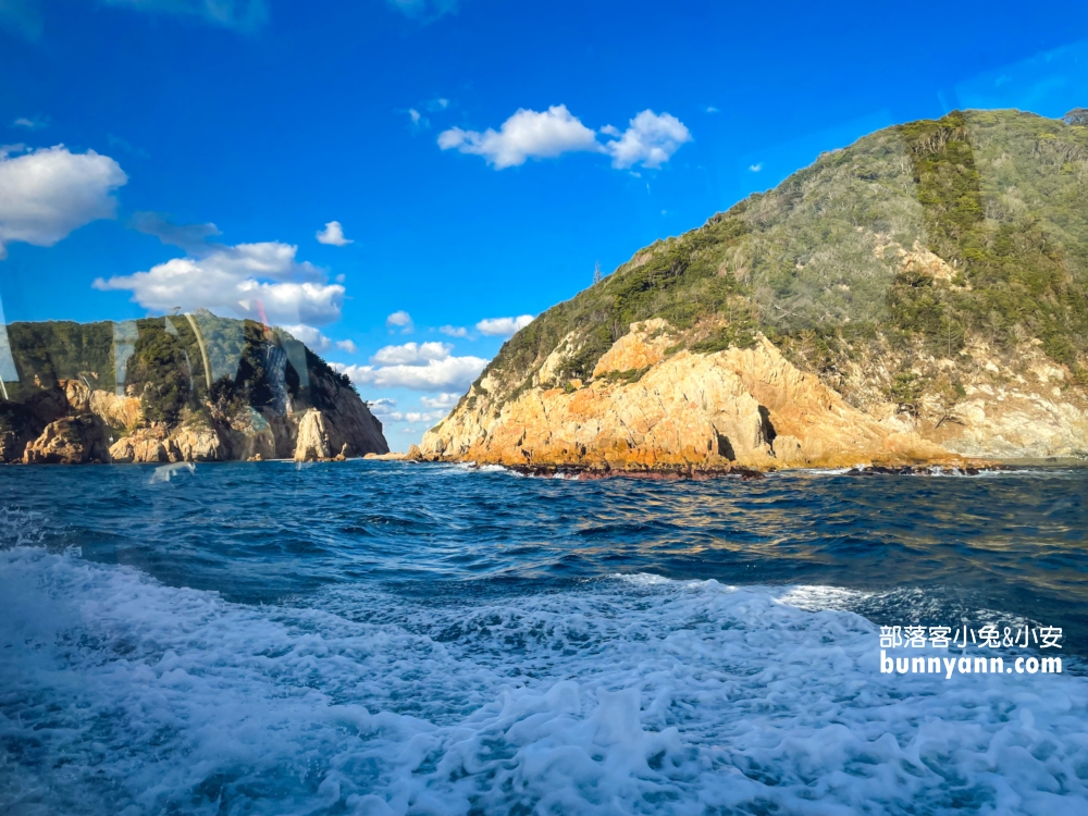 【青海島觀光汽船】海上阿爾卑斯，搭船票價與景色介紹