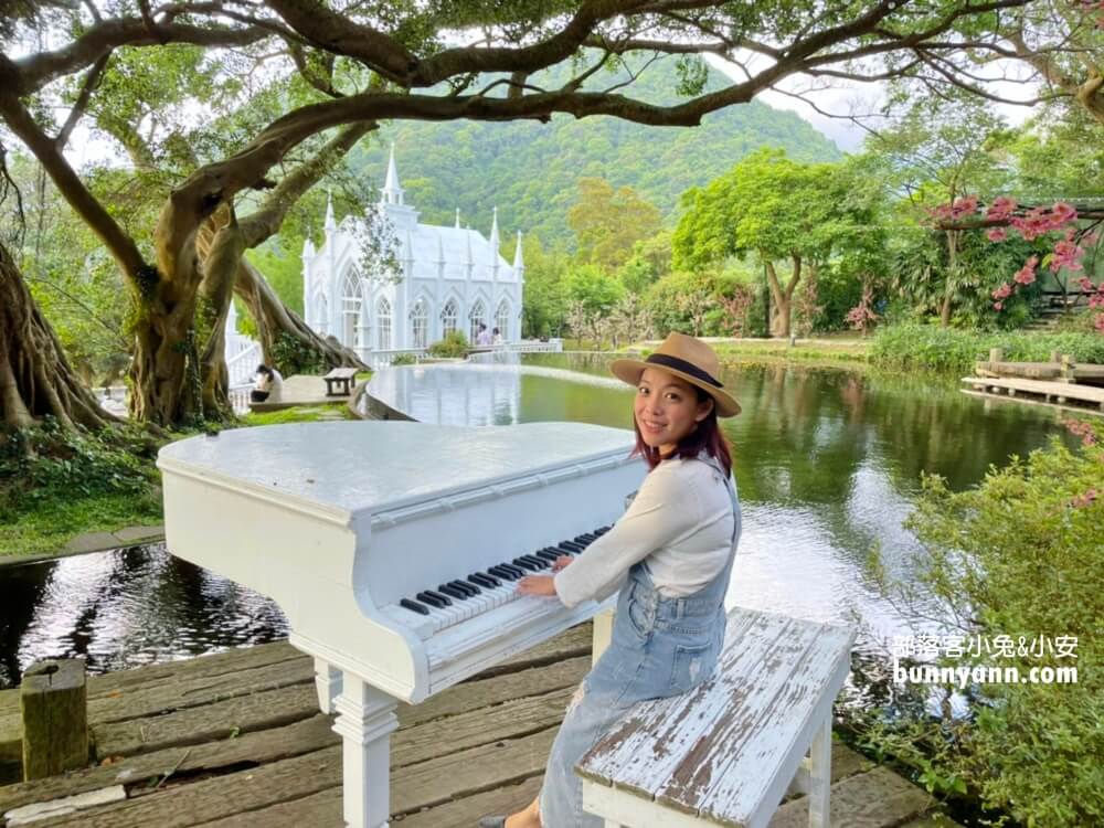 台北【真愛桃花源庭園餐廳】唯美歌德式教堂，烏克蘭愛情隧道(門票)