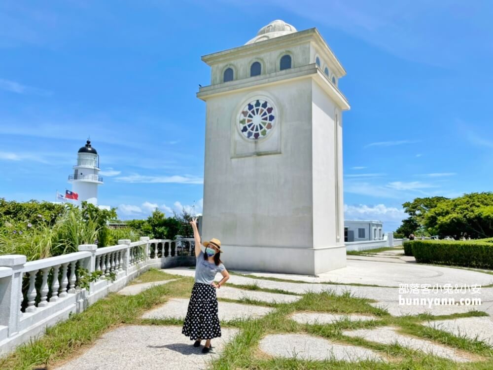 新北景點》三貂角燈塔，浪漫地中海風情，眺望湛藍太平洋海景