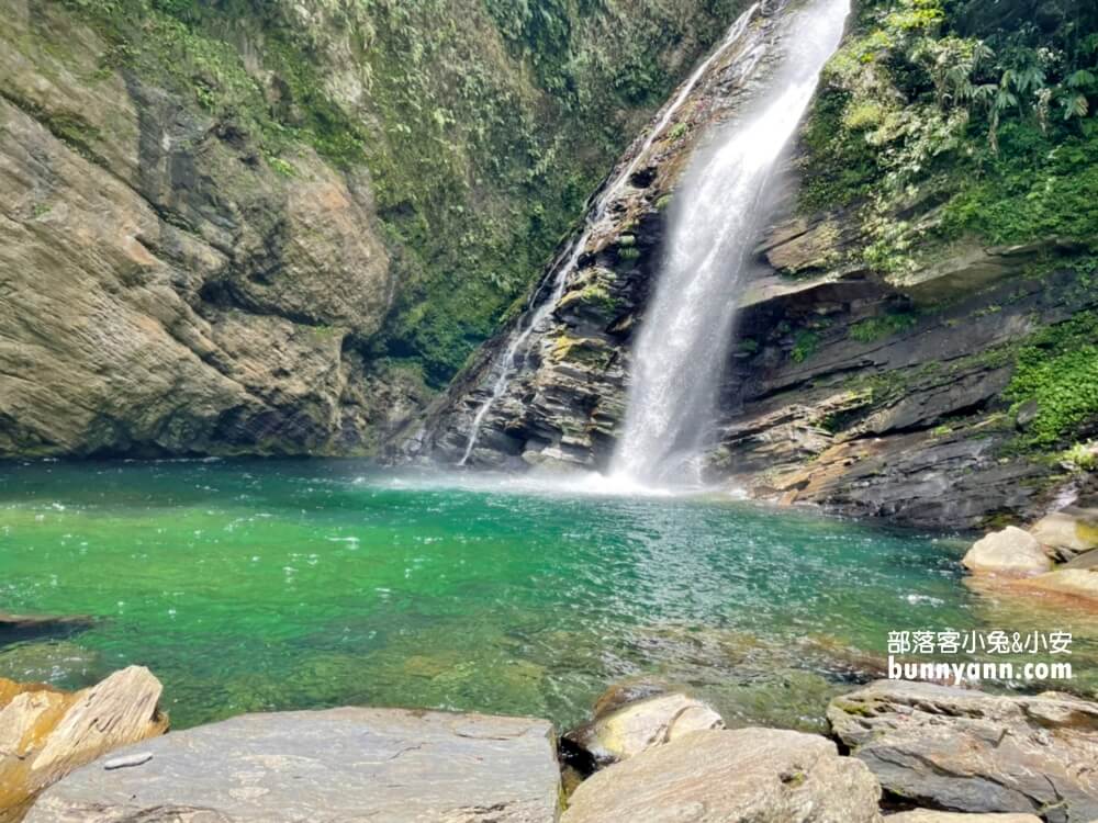 澳花瀑布｜仙境版超美森林瀑布，南澳登山健走賞飛瀑好地方