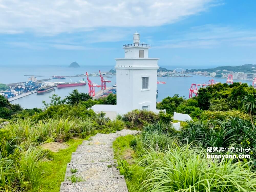 球子山燈塔｜無死角眺望基隆嶼美麗海景!!