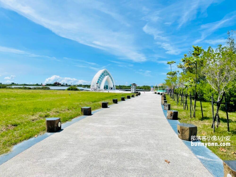 台南北門水晶教堂，北門遊客中心免門票景點，雲嘉南濱海國家風景區