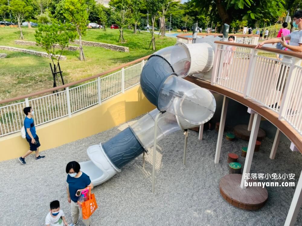 竹北超好玩【AI智慧園區公園】滑步車練習場，親子沙坑遊戲場來囉