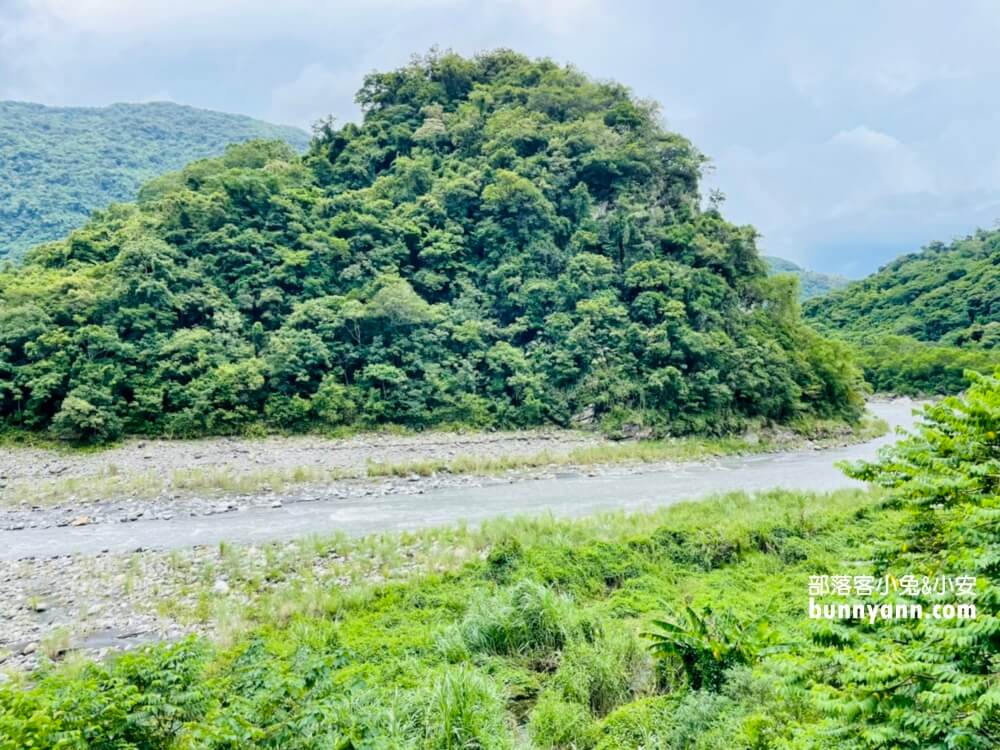 花蓮【南安瀑布】走一分鐘即可賞飛瀑，地點交通觀光指南