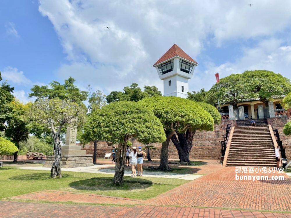 台南景點》安平古堡(熱蘭遮城)，美拍白色洋樓、安平老街好好逛。