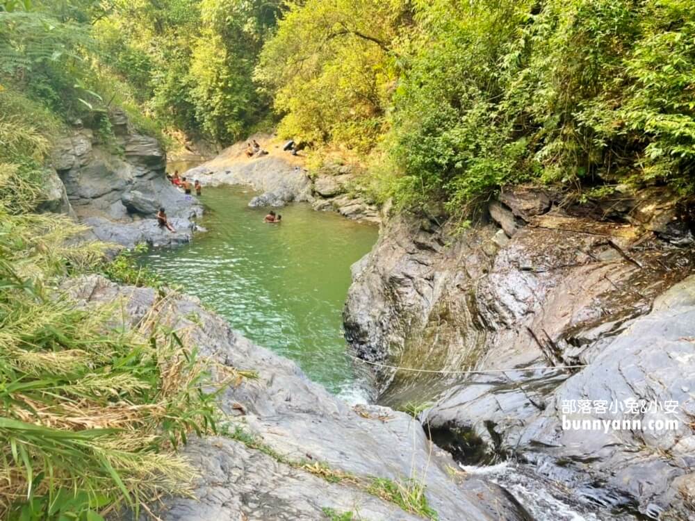 屏東【牛角溪瀑布群】免費玩水地點，玩溯溪和登山去處