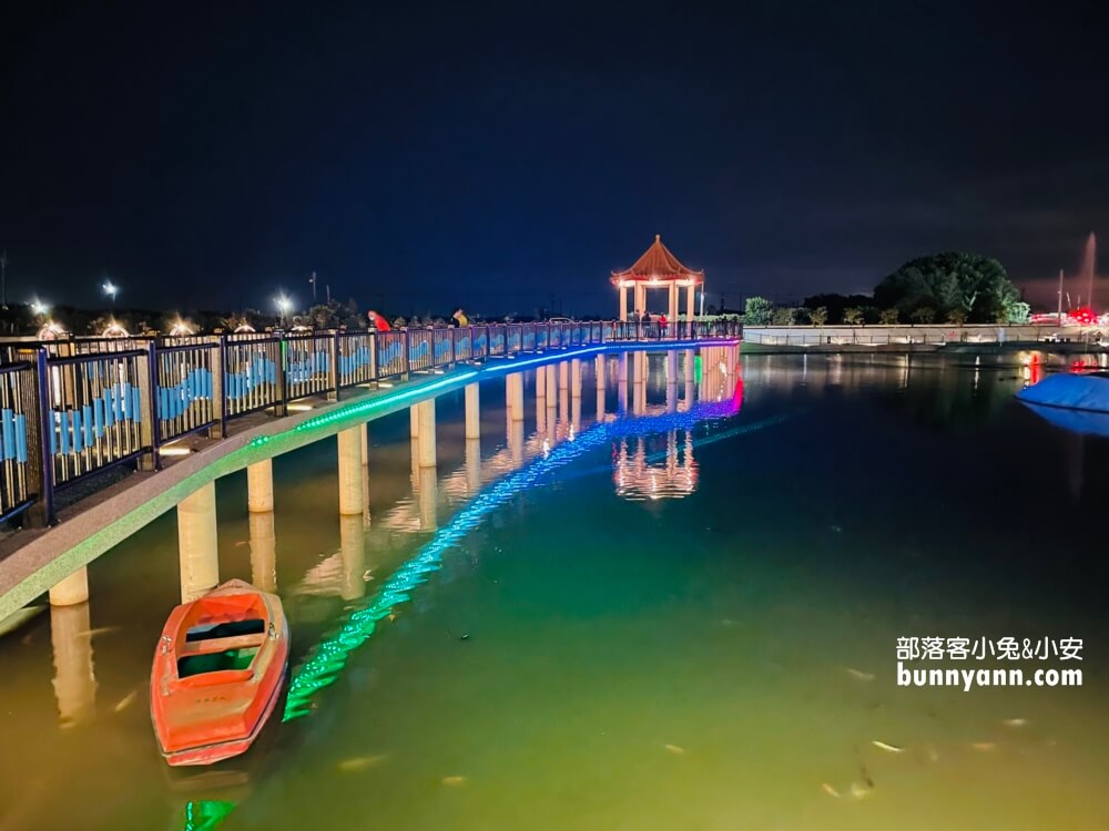 彰化二林舊社代安宮，有環湖步道、水管屋、湖景公園一次滿足