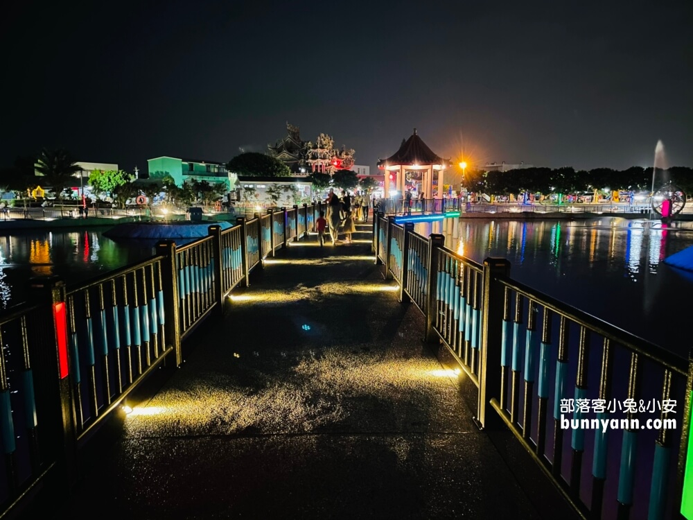 彰化二林舊社代安宮，有環湖步道、水管屋、湖景公園一次滿足