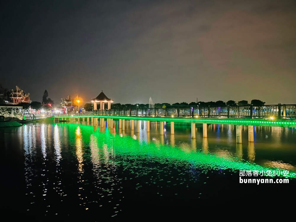 彰化二林舊社代安宮，有環湖步道、水管屋、湖景公園一次滿足