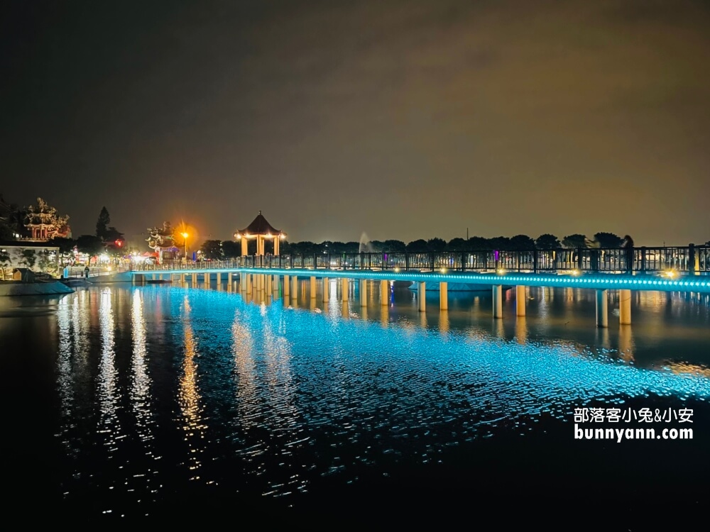 彰化二林舊社代安宮，有環湖步道、水管屋、湖景公園一次滿足