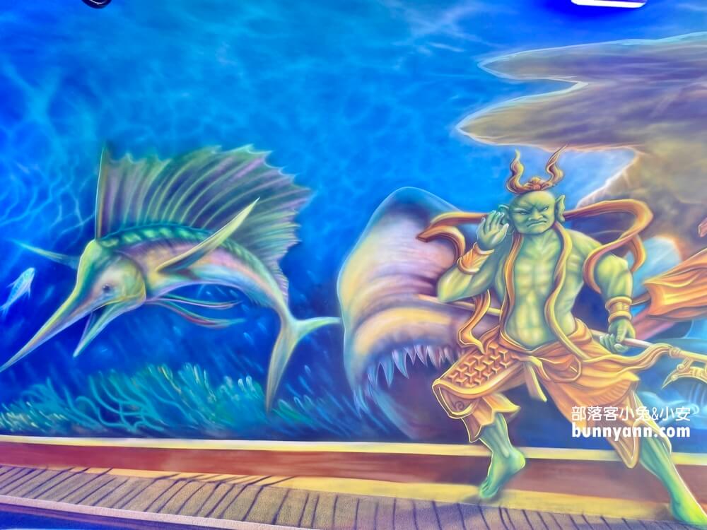 宜蘭走進海洋王國，祝大漁物產文創館，夢幻3D擬真海底隧道