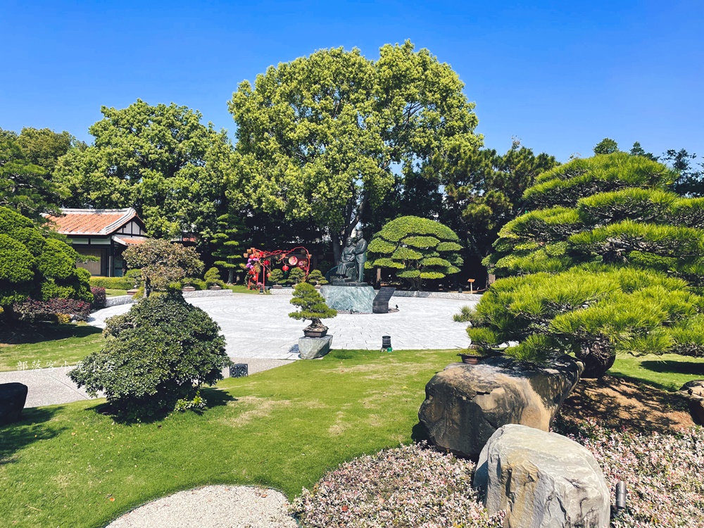 彰化成美文化園最新東園區，暢遊日式松柏園，浪漫宮廷造景超好拍