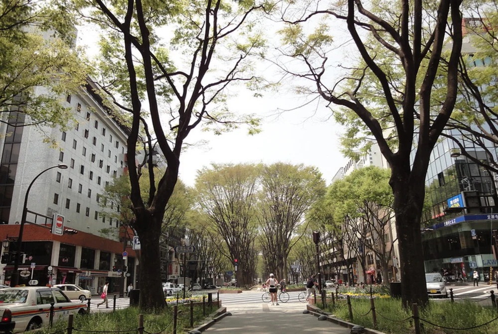 仙台景點：定禪寺街道