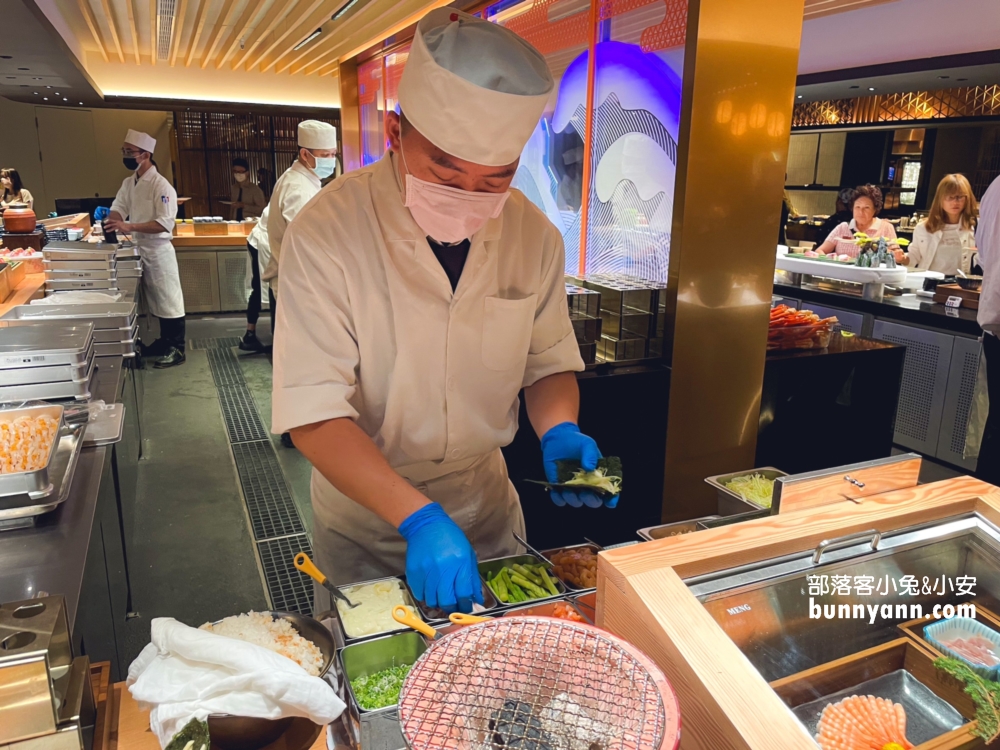 【旭集和食集錦天母店】大葉高島屋吃到飽推薦，這樣夾菜最豐盛