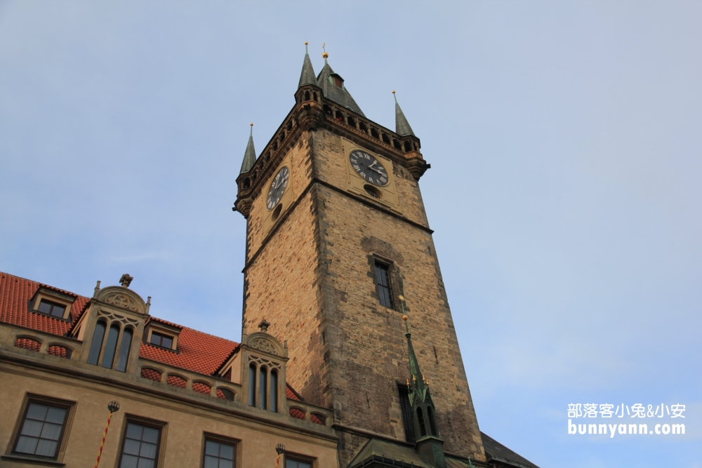 捷克【布拉格老城廣場】超美天文鐘與唯美廣場景色分享