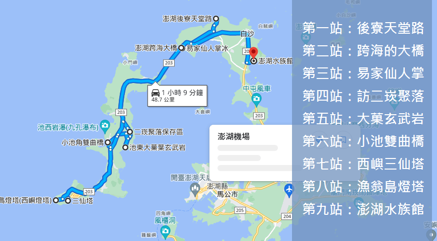 2024【澎湖北環景點】TOP9澎湖北環必訪和一日遊路線地圖。