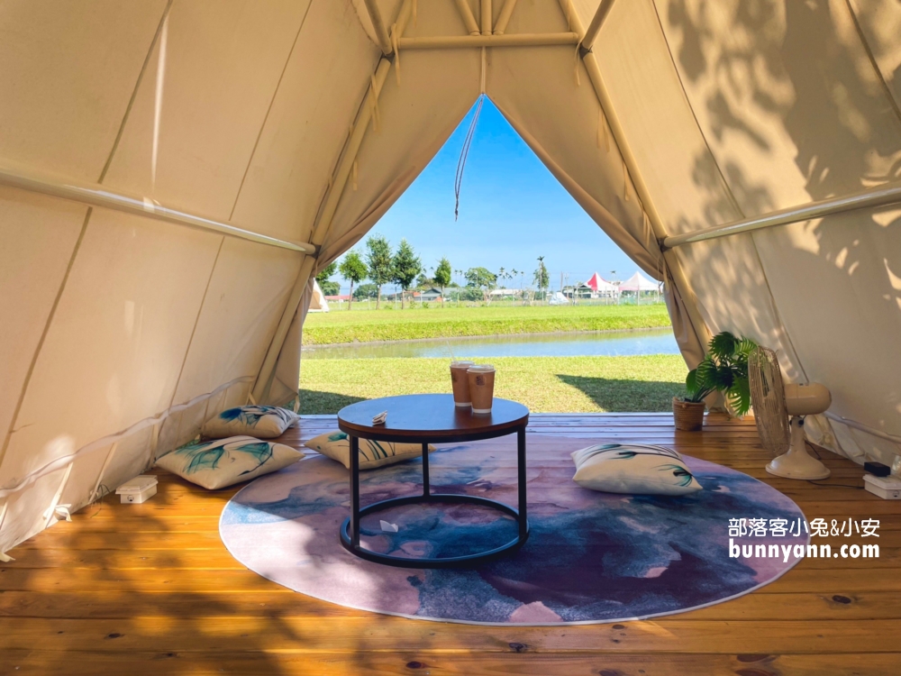 【稻庄休閒農場】來騎電動車跟餵水豚君吃飯，超美田園景色隨你賞。