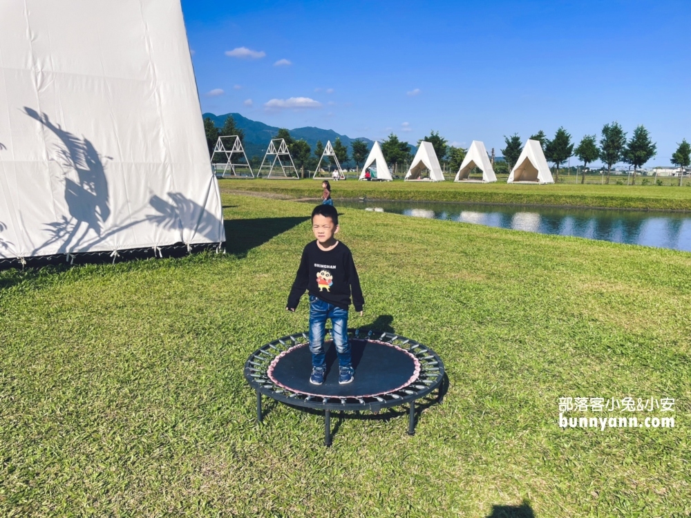 【稻庄休閒農場】來騎電動車跟餵水豚君吃飯，超美田園景色隨你賞。