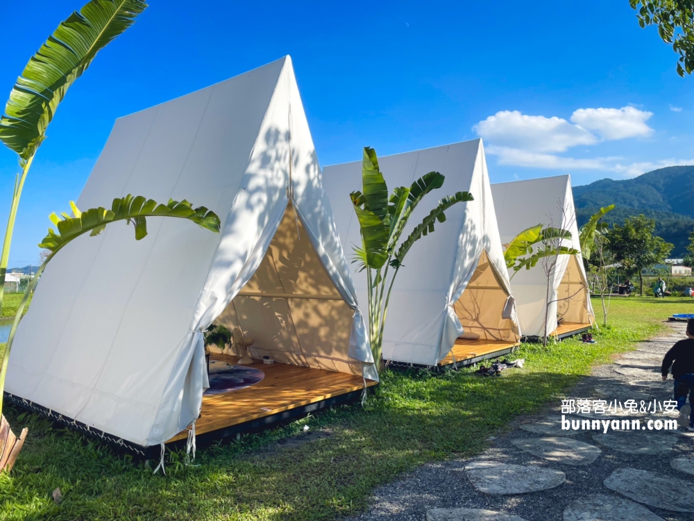 【稻庄休閒農場】來騎電動車跟餵水豚君吃飯，超美田園景色隨你賞。