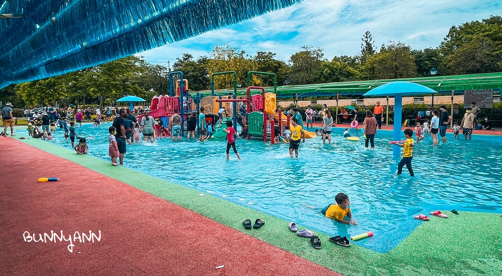 竹崎親水公園，每年5月開放玩水的好地方