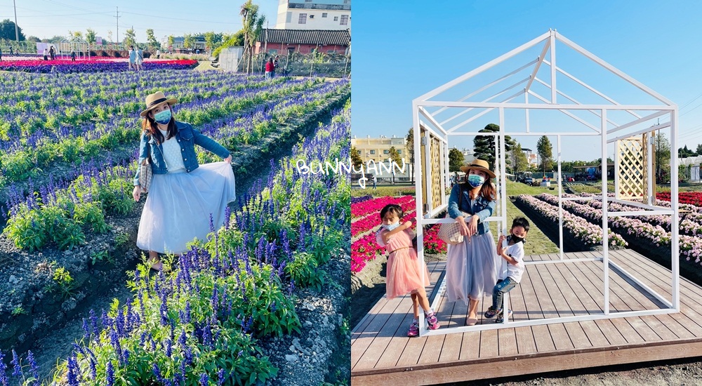 彰化景點》董家花田，田尾繽紛四季花海，戶外野餐好地方 @小兔小安*旅遊札記