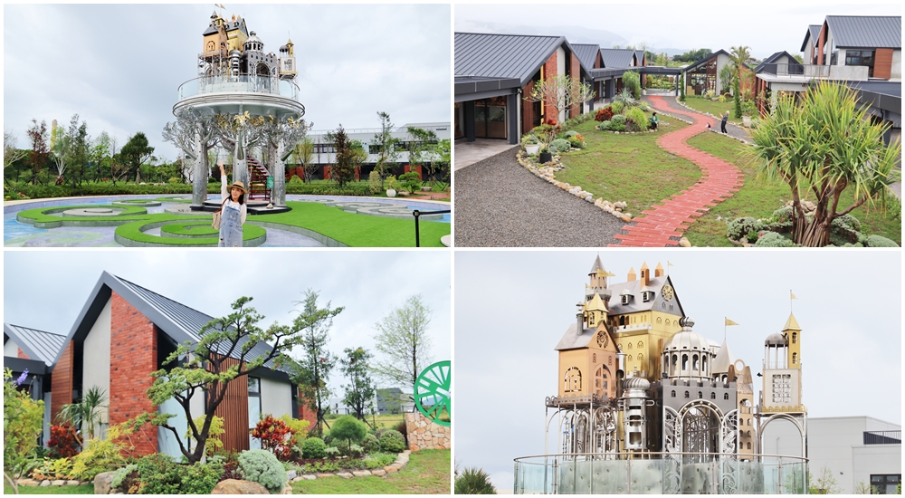 宜蘭赫蒂法莊園，夢幻漂浮空中城堡，歐洲風莊園、童話鏡池必拍場景 @小兔小安*旅遊札記