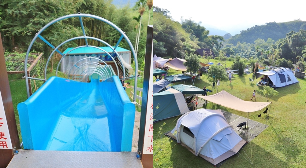 苗栗》風山雅筑莊園，三層樓滑水道、蚊子電影，一泊二食好好玩 @小兔小安*旅遊札記