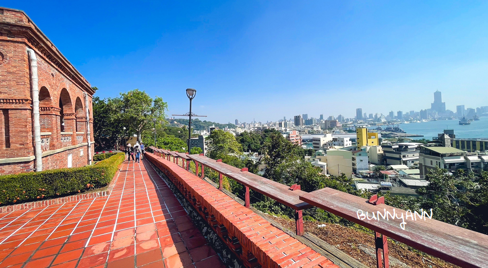 高雄【打狗領事館文化園區】最佳看海欣賞大船入港地點