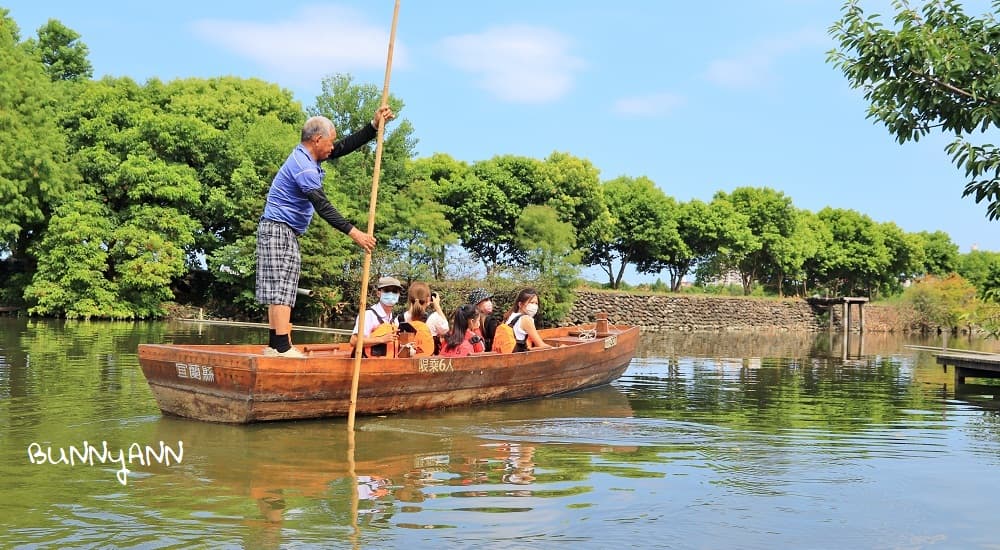 噶瑪蘭小河文明，鴨母船境外漂流，賞冬山河舊河道風景 @小兔小安*旅遊札記